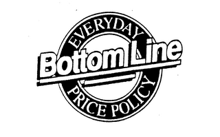 BOTTOM LINE EVERYDAY PRICE POLICY