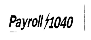 PAYROLL 1040