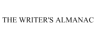 THE WRITER'S ALMANAC