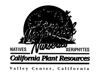 MOOSA CREEK NURSERIES NATIVES XERIPHYTES CALIFORNIA PLANT RESOURCES