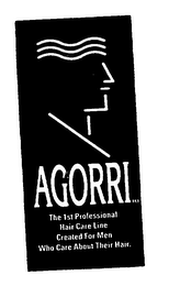 AGORRI THE 1ST PROFESSIONAL HAIR CARE LINE CREATED FOR MEN WHO CARE ABOUT THEIR HAIR.