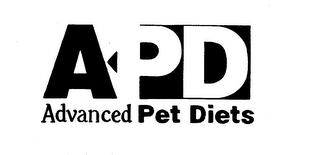 APD ADVANCED PET DIETS