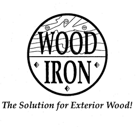 WOOD IRON THE SOLUTION FOR EXTERIOR WOOD!