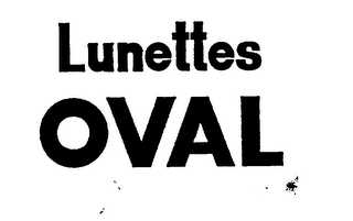 LUNETTES OVAL