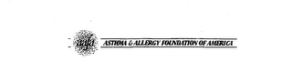 AAFA ASTHMA & ALLERGY FOUNDATION OF AMERICA