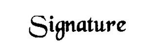 SIGNATURE