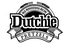 OLD PENNSYLVANIA RECIPE DUTCHIE PRETZELS