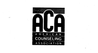 ACA AMERICAN COUNSELING ASSOCIATION