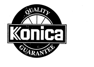 KONICA QUALITY GUARANTEE