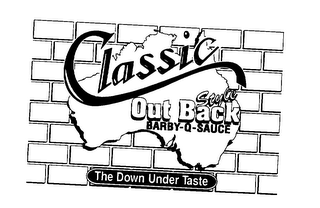 CLASSIC OUT BACK STYLE BARBY-Q-SAUCE THE DOWN UNDER TASTE