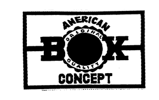 AMERICAN CONCEPT ORIGINAL QUALITY BX BSX