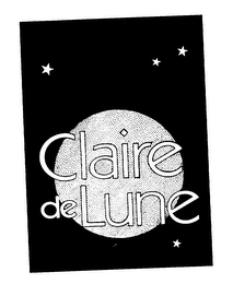 CLAIRE DE LUNE