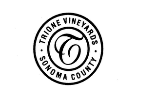 TRIONE VINEYARDS SONOMA COUNTY