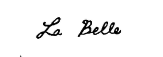 LA BELLE