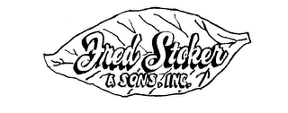 FRED STOKER & SONS, INC.