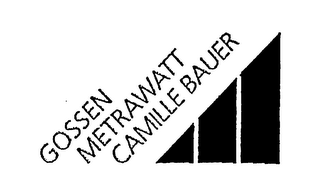 GOSSEN METRAWATT CAMILLE BAUER