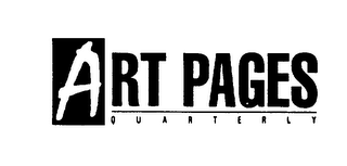 ART PAGES QUARTERLY