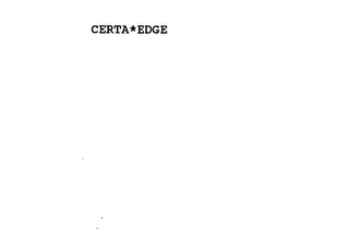 CERTA*EDGE