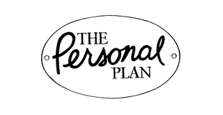 THE PERSONAL PLAN