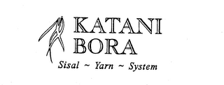 KATANI BORA SISAL - YARN - SYSTEM