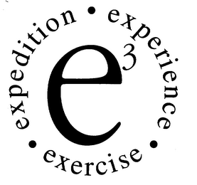 E3 EXPEDITION EXPERIENCE EXERCISE