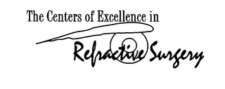 THE CENTERS OF EXCELLENCE IN REFRACTIVE SURGERY