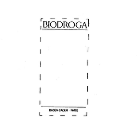 BIODROGA BADEN-BADEN PARIS