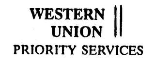 WESTERN UNION PRIORITY SERVICES