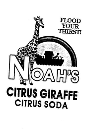 FLOOD YOUR THIRST! NOAH'S CITRUS GIRAFFE CITRUS SODA