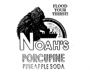 FLOOD YOUR THIRST! NOAH'S PORCUPINE PINEAPPLE SODA