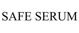 SAFE SERUM