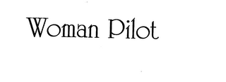 WOMAN PILOT
