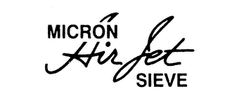 MICRON AIR JET SIEVE