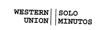 WESTERN UNION SOLO MINUTOS
