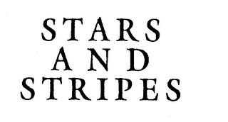 STARS AND STRIPES