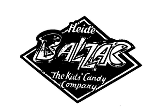 HEIDE BALZAC THE KID'S CANDY COMPANY