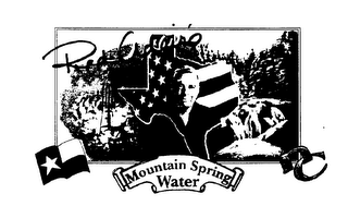 RED ADAIR'S MOUNTAIN SPRING WATER