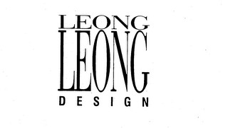 LEONG LEONG DESIGN