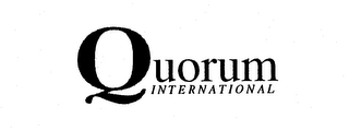 QUORUM INTERNATIONAL