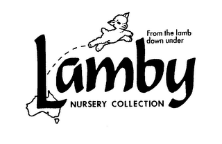 LAMBY NURSERY COLLECTION FROM THE LAMB DOWN UNDER