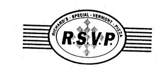 RICHARD'S SPECIAL VERMONT PIZZA R.S.V.P.