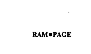 RAM ¿ PAGE