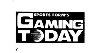 SPORTS FORM'S GAMING TODAY