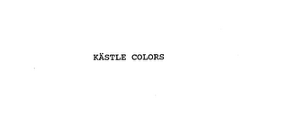 KASTLE COLORS