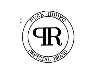 PURE RODEO OFFICIAL BRAND PR