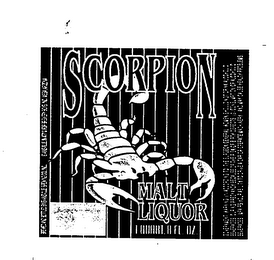 SCORPION MALT LIQUOR