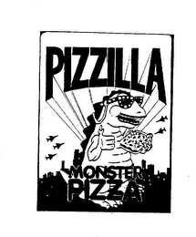 PIZZILLA MONSTER PIZZA