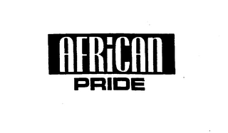 AFRICAN PRIDE