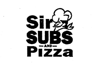 SIR SUBS AND PIZZA