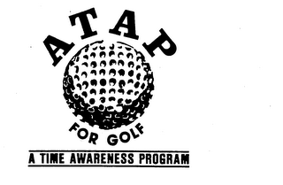 ATAP FOR GOLF A TIME AWARENESS PROGRAM